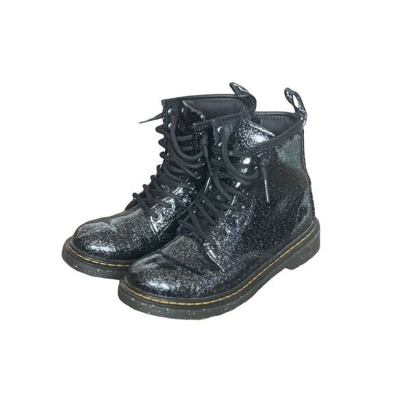 Dr. Martens Other - Dr. Martens Kids Black Glitter Boots